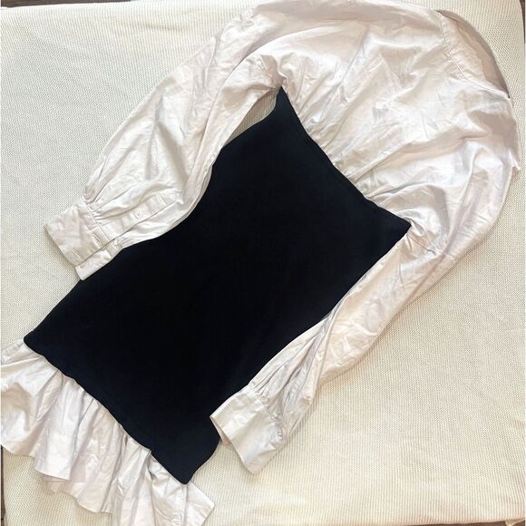 Anthropologie Twofer Collared Mini Dress - Picture 4 of 8